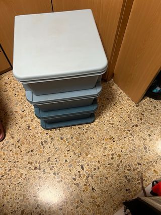 Armario organizador azul 40x40x60cm