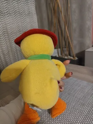 Peluche verde y rosa lote Fisher price y chicco