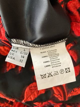 Vestido cóctel fiesta/eventos Roberto Verino T.42