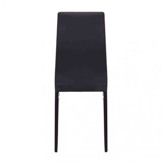 Sedia Imbottita Schienale Alto in Metallo Cucina