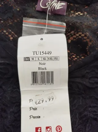 Vestido Coline negro nuevo