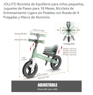 Bici Equilibrio Niños 18m-3a