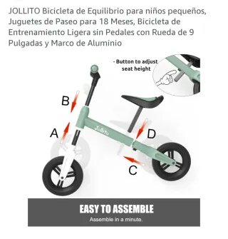 Bici Equilibrio Niños 18m-3a