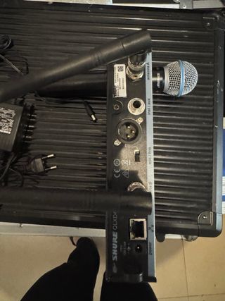 Shure QLXD con Beta58A Original