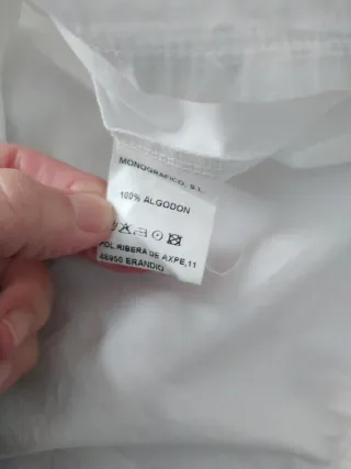 Blusa Razzmatazz Algodón Blanca Talla M