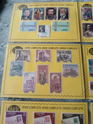 Lote Sellos España Serie Completa