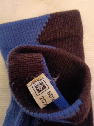 Guanti donna blu e marroni, e grigio