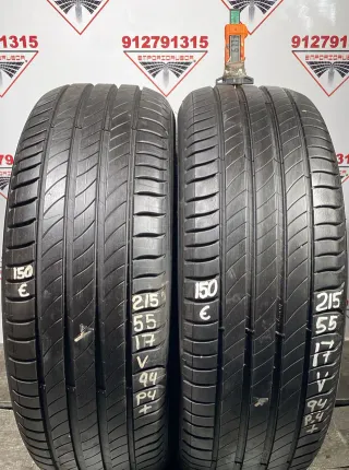 215 55 17 V MICHELIN RUEDA AL 90% VIDA UTIL