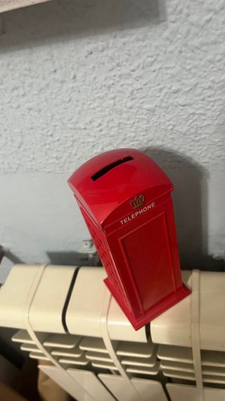 Hucha Cabina Telefónica Londres Roja