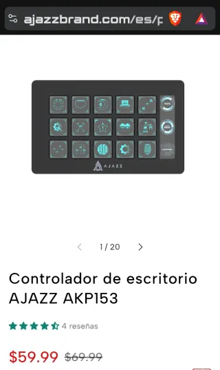 AJAZZ AKP153E Controlador Estudio