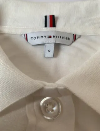 Polo Tommy Hilfiger Donna - Blanco Clásico