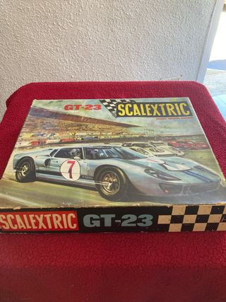 Scalextric GT-23 Caja Completa con 2 Coches