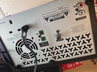 Microcadena Samsung CD/Radio/AUX/USB Negra