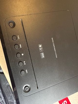 Microcadena Samsung CD/Radio/AUX/USB Negra