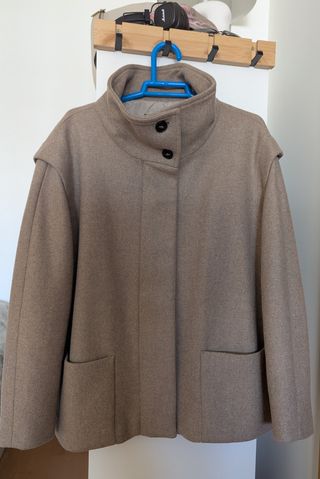 Abrigo Lana Zara Talla L