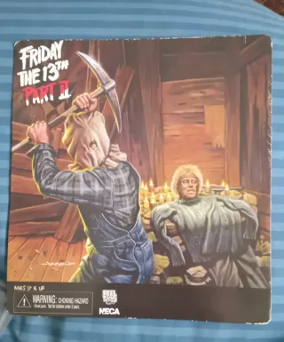 NECA Jason Voorhees Friday the 13 Part 2 retro