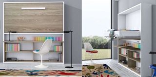 CAMA ABATIBLE CON MESA ESTUDIO.