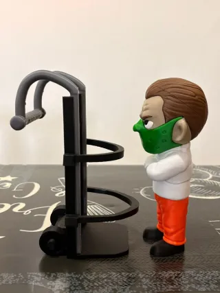 Action Figure Hannibal Lecter con Carrello