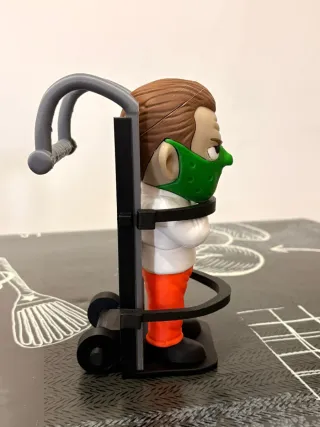 Action Figure Hannibal Lecter con Carrello