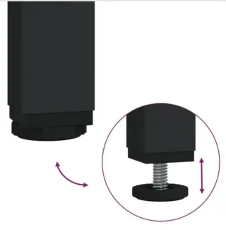 Tavolo Consolle in Legno di Rovere