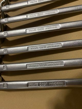 Set chiavi poligonali doppie curve USAG