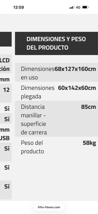 Cinta de Correr Fitfiu MC400A