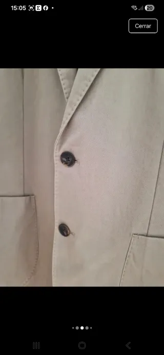 Chaqueta Álvaro Moreno, poco uso,verde caqui claro