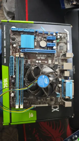 Placa Base ASUS H61M-D + Intel i5 3340s