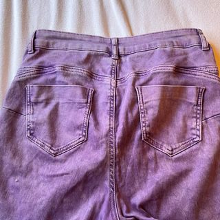 Vaqueros Skinny Calzedonia Morado Talla L