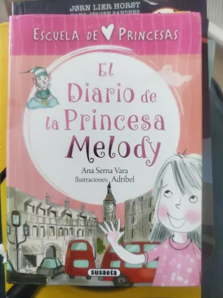 Libro infantil "El diario de la princesa Melody"