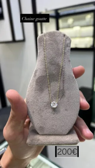 cadena de oro Chaine Goutte