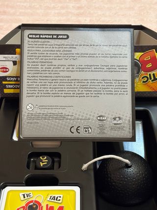 Juego de mesa Tic Tac Boum
