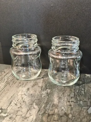 2 Biberones/ biberón de Cristal Philips Avent