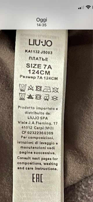 Vestina Liu-Jo Sweet Girl x bimba