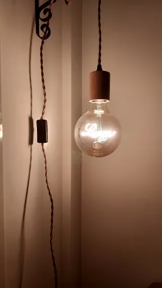 Lámpara de cuerda