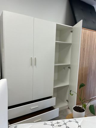 Armario 3 Puertas Blanco