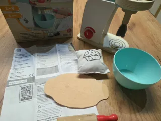 Set cocina madera juguete