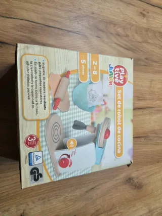 Set cocina madera juguete