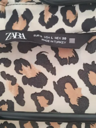 Camisa Zara satinada nueva