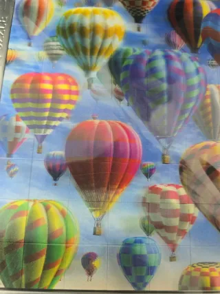Puzzle Magnético 3D Globos Aerostáticos