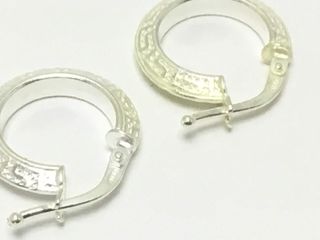 pendientes plata 925mm