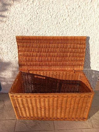 Baúl mimbre grande