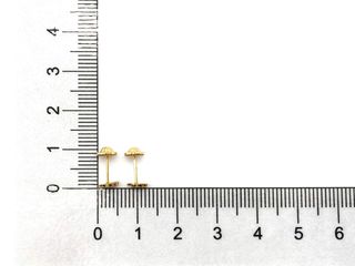 pendientes oro 18k con piedra con circonita