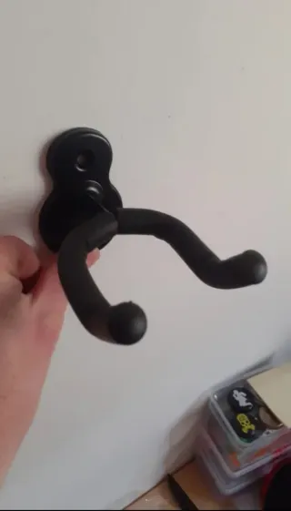 Colgador de pared para guitarra/bajo