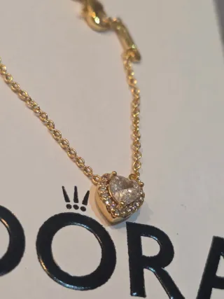 Gargantilla Pandora chapado oro 14k