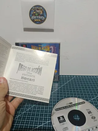 Disney Hércules PS1 Juego de Acción