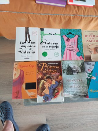 Lote de novelas románticas