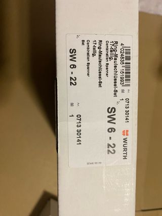 Serie chiavi combinate WURTH