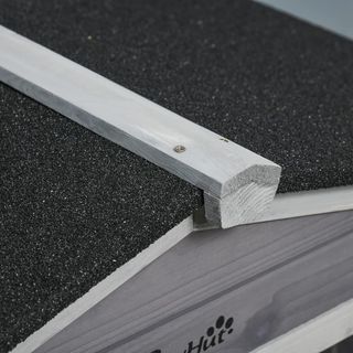 Jaula para Conejos de Exterior con 6 Ruedas, Múltiples Puertas, Conejera de Madera de Abeto con Rampa, Casita para Conejos y Espacio Abierto Cercado, Gris