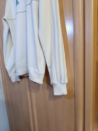 Sudadera Adidas Real Madrid Blanca